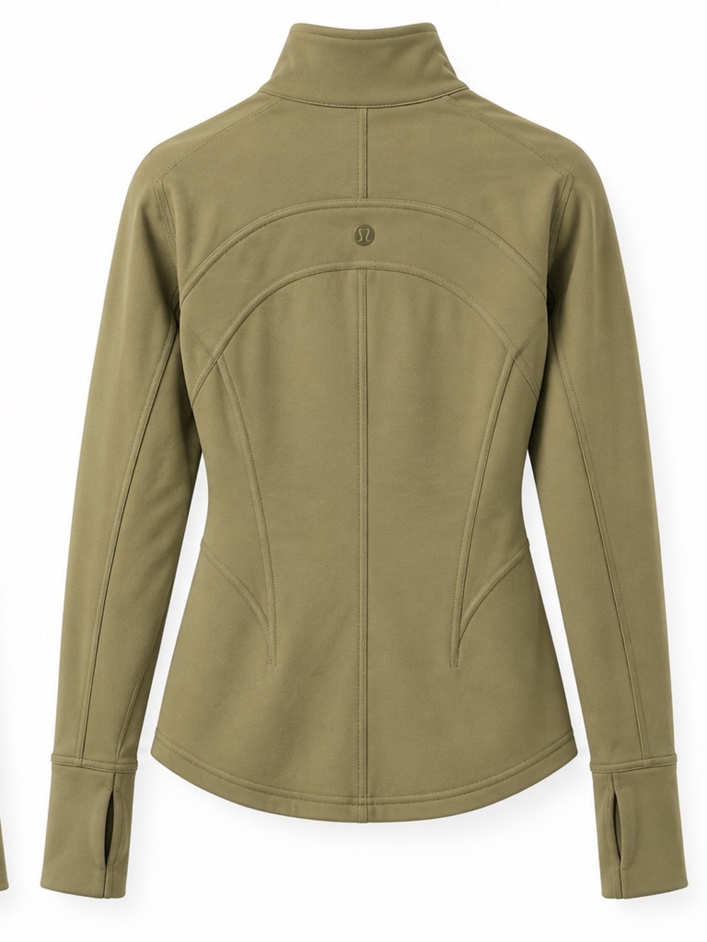 Lululemon Vintage Olive Green Full Zip Jacket - Picture 2 of 4